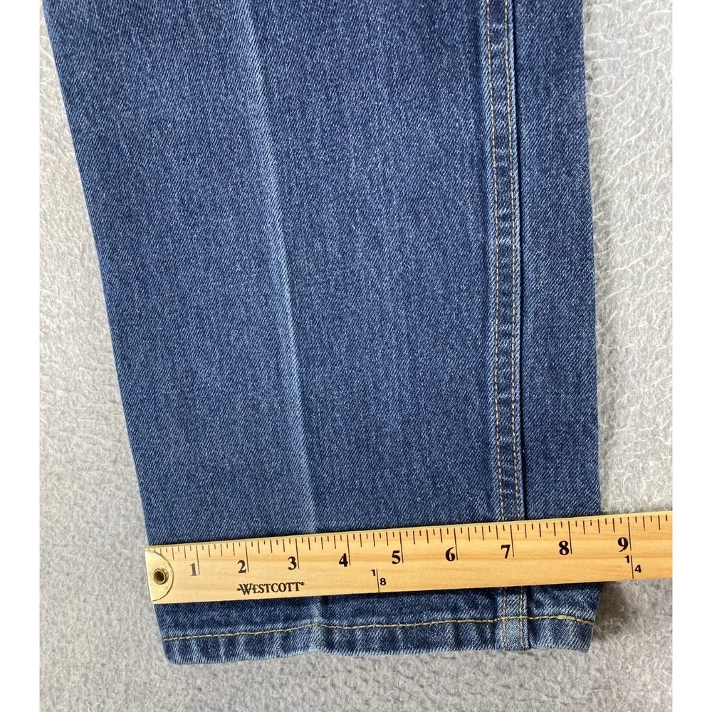 Levis 550 Jeans Men 36x34 Relaxed‎ Med Wash 100% Cotton Denim Classic Workwear